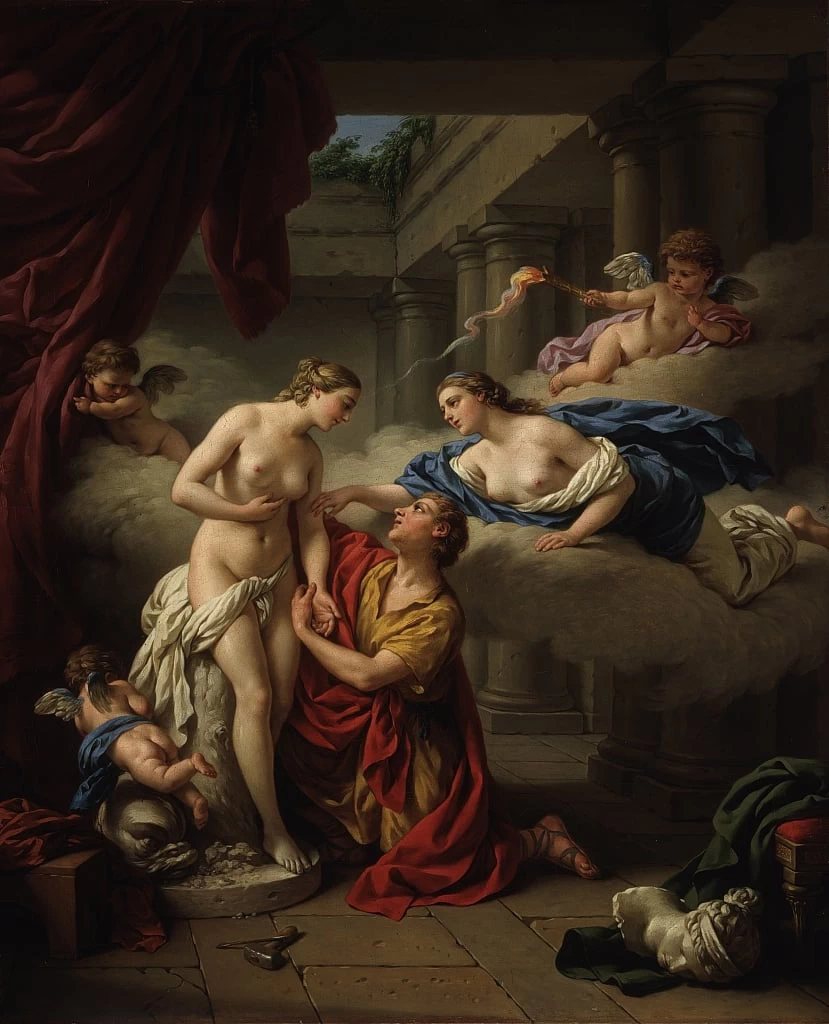 Pigmalione e Galatea, 1777